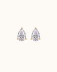 la Pera Stud 2 Carat