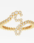 Signature Pavé Initial Ring