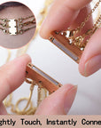 Layering Clasp Magnetic Necklace Separator