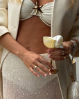 Signature Pavé Initial Ring