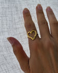 Crushed Amore Ring