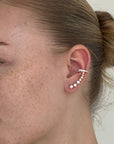 Cascade Pierceless Cuff Earrings