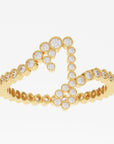 Signature Pavé Initial Ring