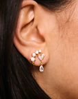 Aurora Earring & Stellar Climber Stack Set