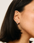 Aurora Earring & Stellar Climber Stack Set