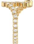 Signature Pavé Initial Ring
