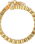 Signature Pavé Initial Ring