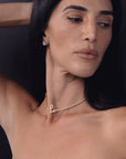Signature Pavé Initial Necklace