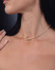 Signature Pavé Initial Necklace