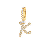 Signature Pavé Initial Pendant