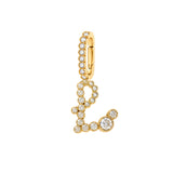 Signature Pavé Initial Pendant