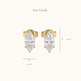 Marquise Diamond Stud 2 Carat