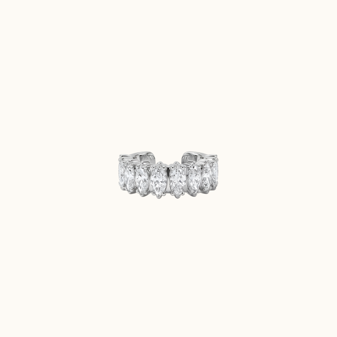 Marquise Graduated Diamond Cuff