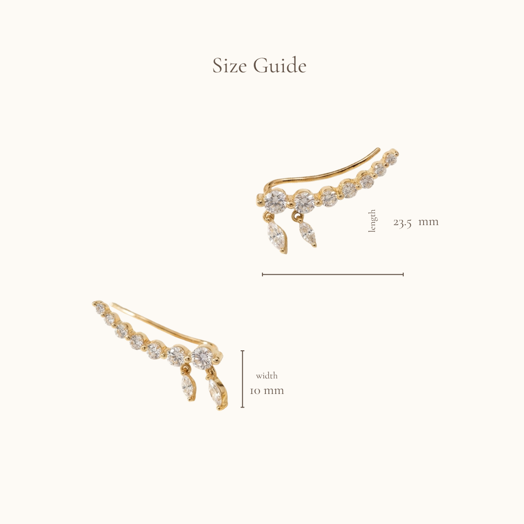 Porter Climber Earrings