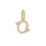 Signature Pavé Initial Pendant
