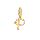 Signature Pavé Initial Pendant