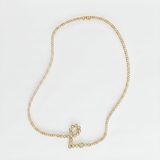 Signature Pavé Initial Necklace