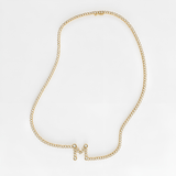 Signature Pavé Initial Necklace
