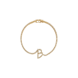 Bracciale Iniziale Pavé Signature