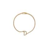 Bracciale Iniziale Pavé Signature