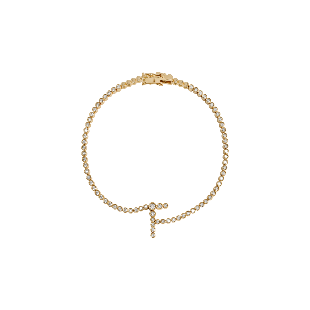 Bracciale Iniziale Pavé Signature