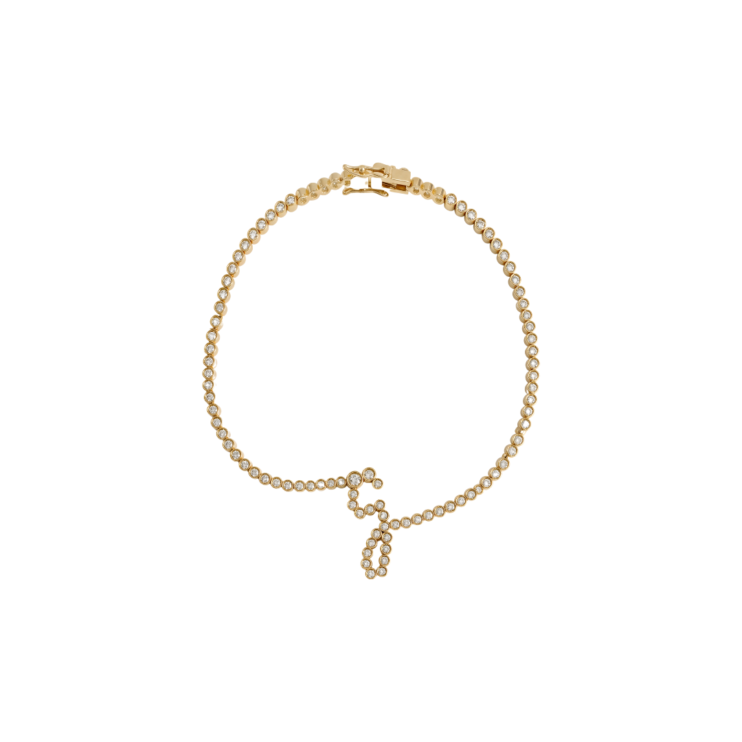 Bracciale Iniziale Pavé Signature