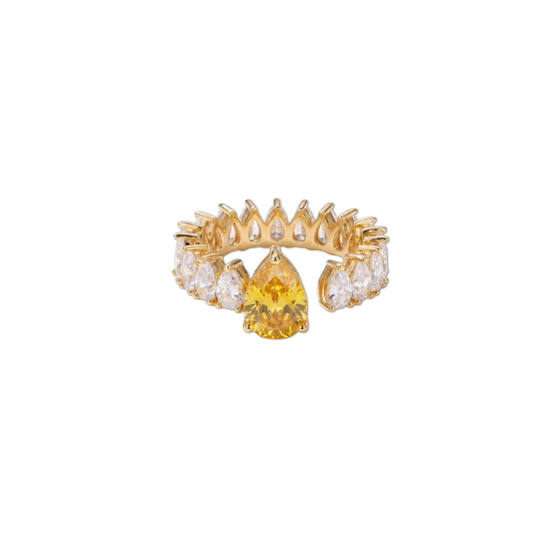 Canary Cleo Ring