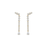 Double Take Tennis Diamond Drop Earrings