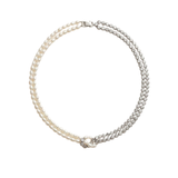Perla Diamond Knot Necklace