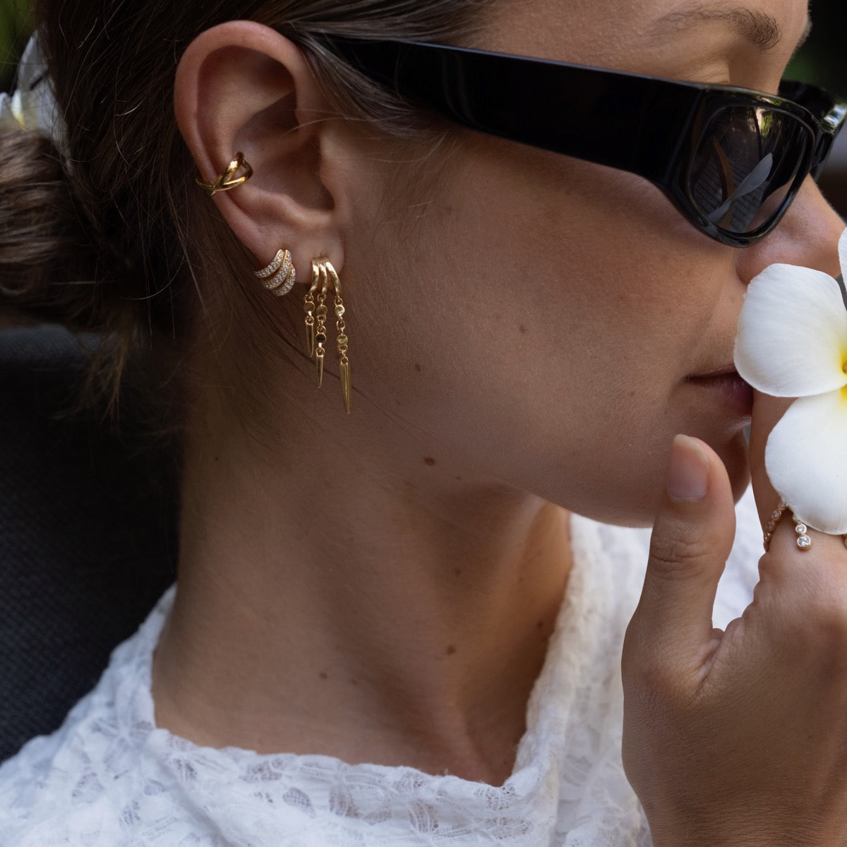 Aurum Illusion Earrings