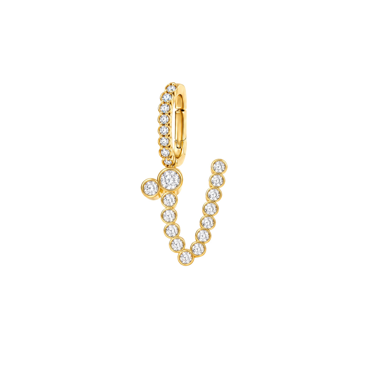 Signature Pavé Initial Pendant