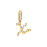 Signature Pavé Initial Pendant