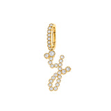 Signature Pavé Initial Pendant