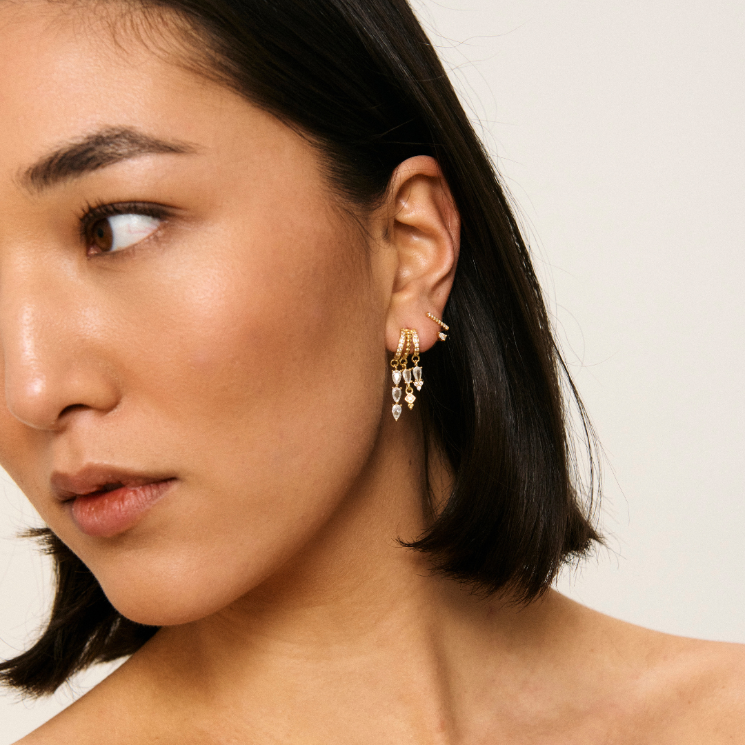 by lucia earring stacks