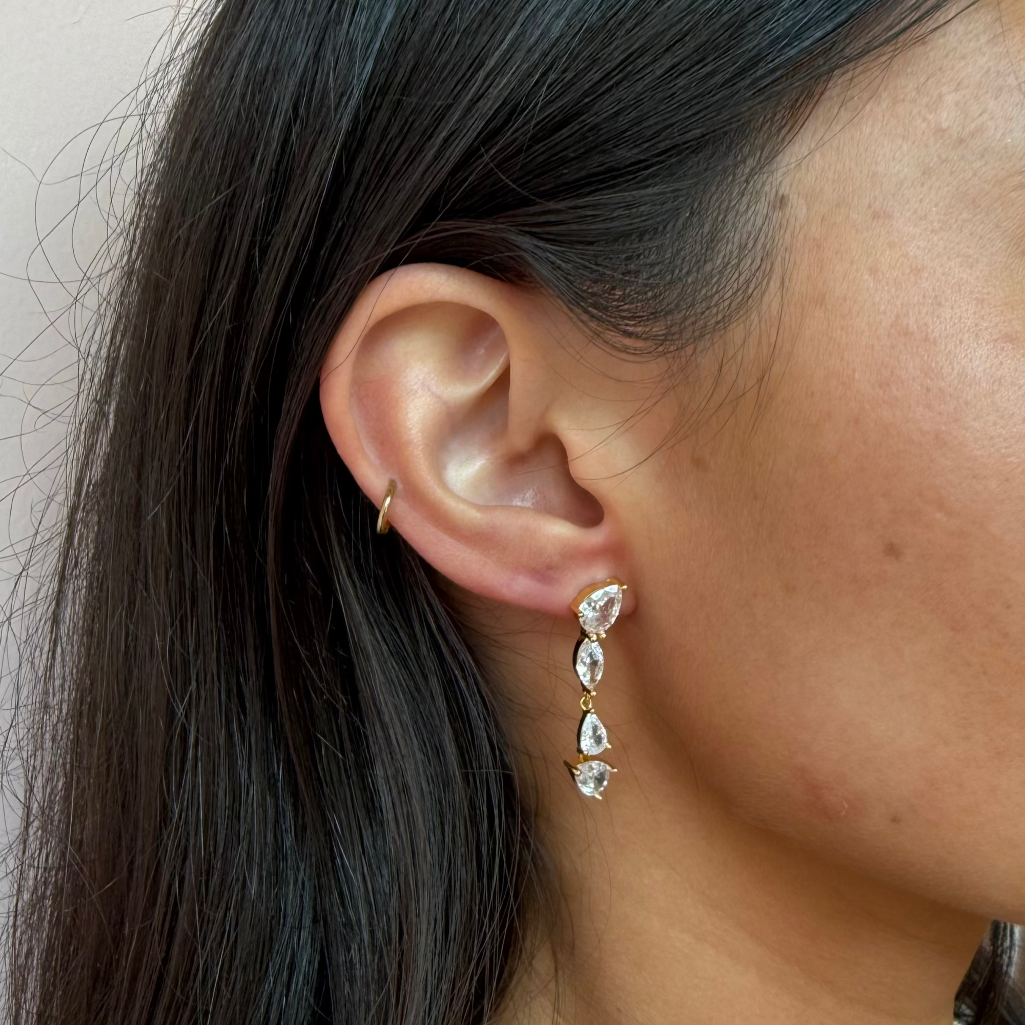Marquise Arc Earrings