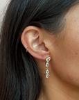 Marquise Arc Earrings