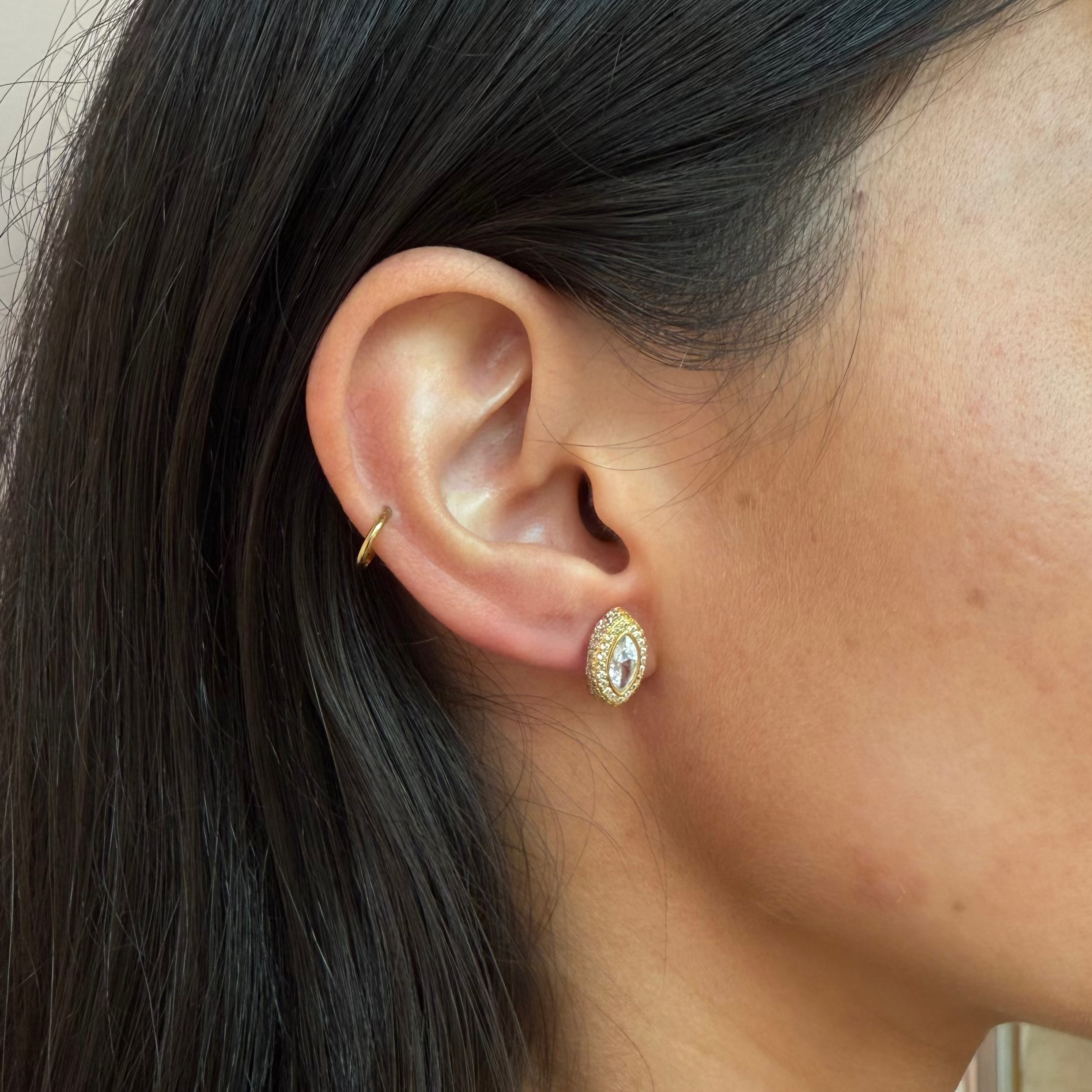 Amalfi Diamond Stuggie Earrings