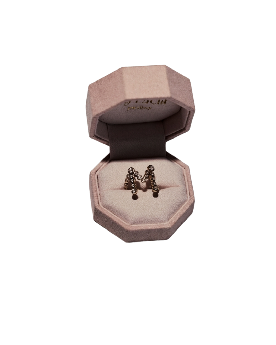 Morganite halo pendant