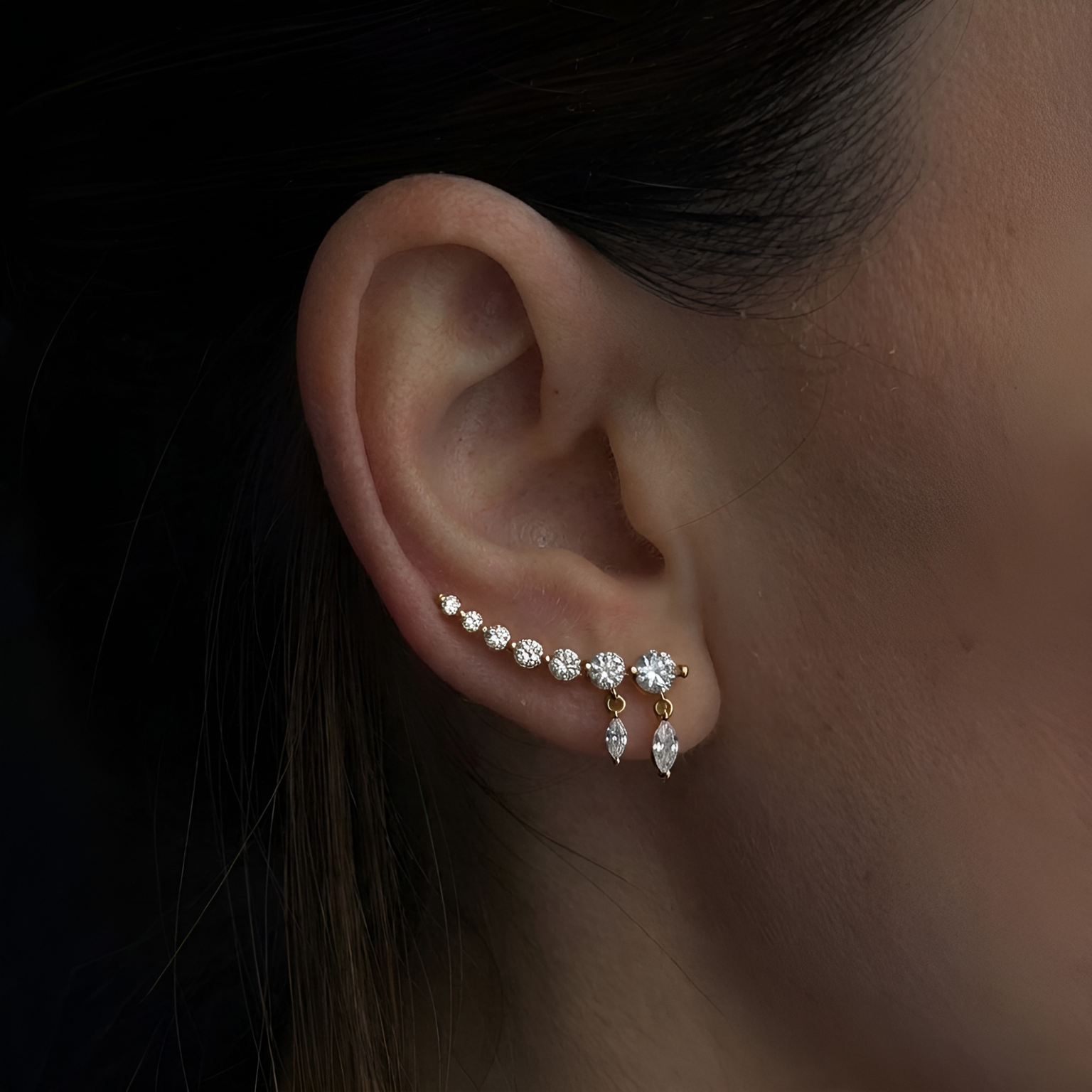 Porter Climber Earrings