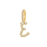 Signature Pavé Initial Pendant