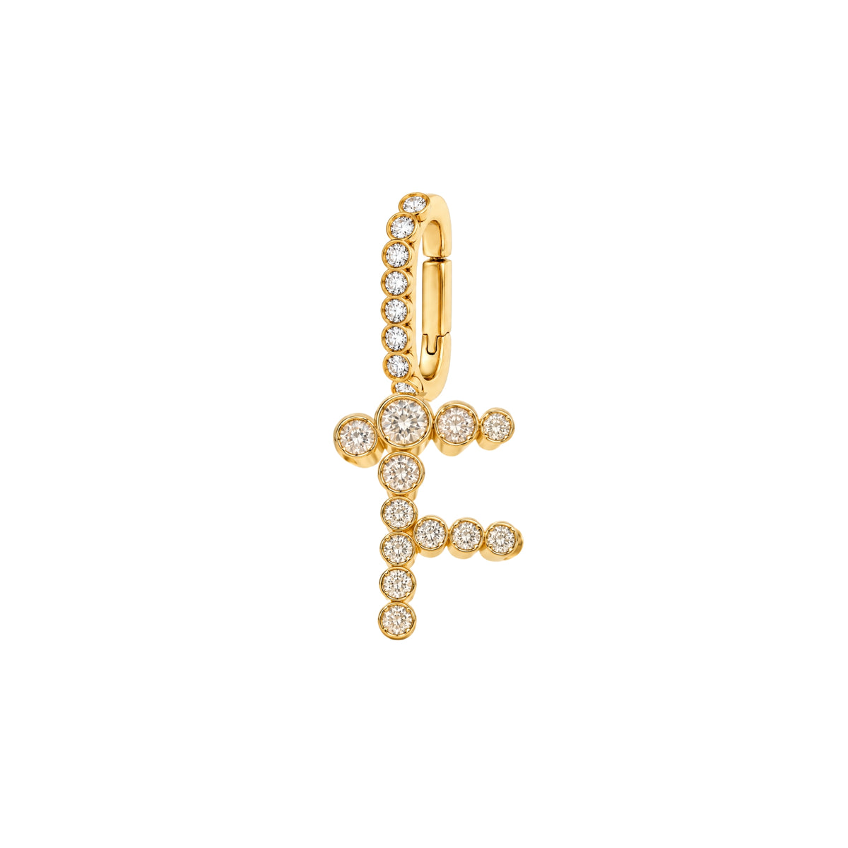 Signature Pavé Initial Pendant