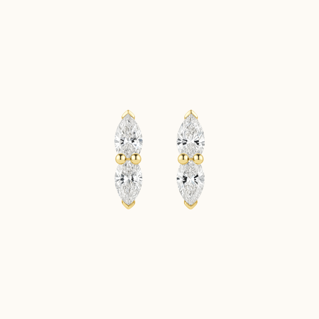 Marquise Arc Studs