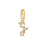 Signature Pavé Initial Pendant