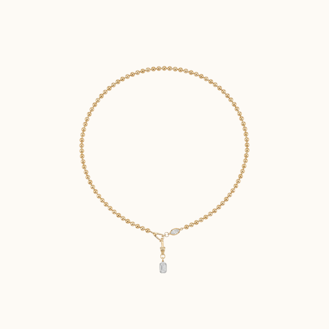 Fiamma Ball Chain Necklace & Pendant