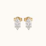 Marquise Diamond Stud