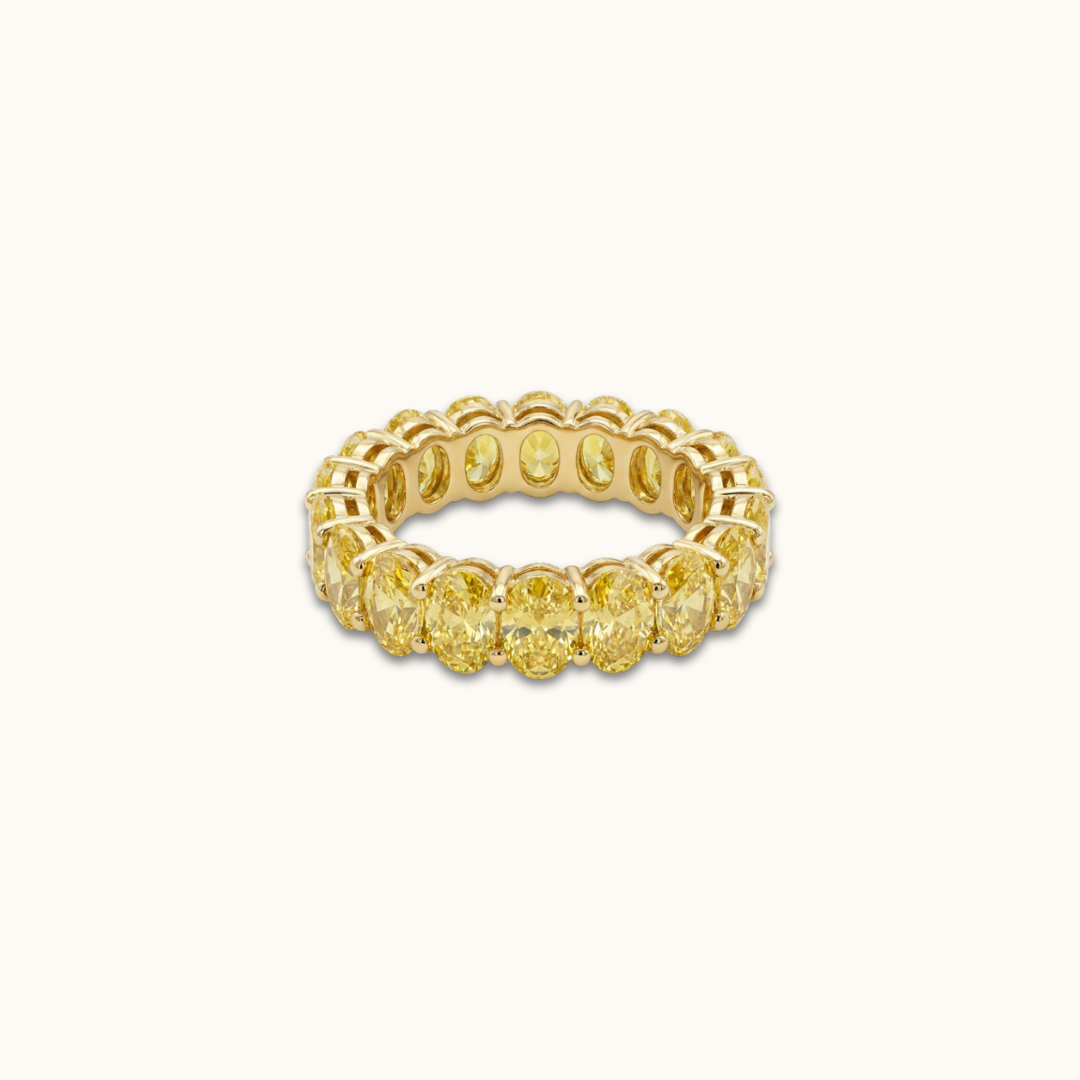 Rinascita Yellow Diamond Ring