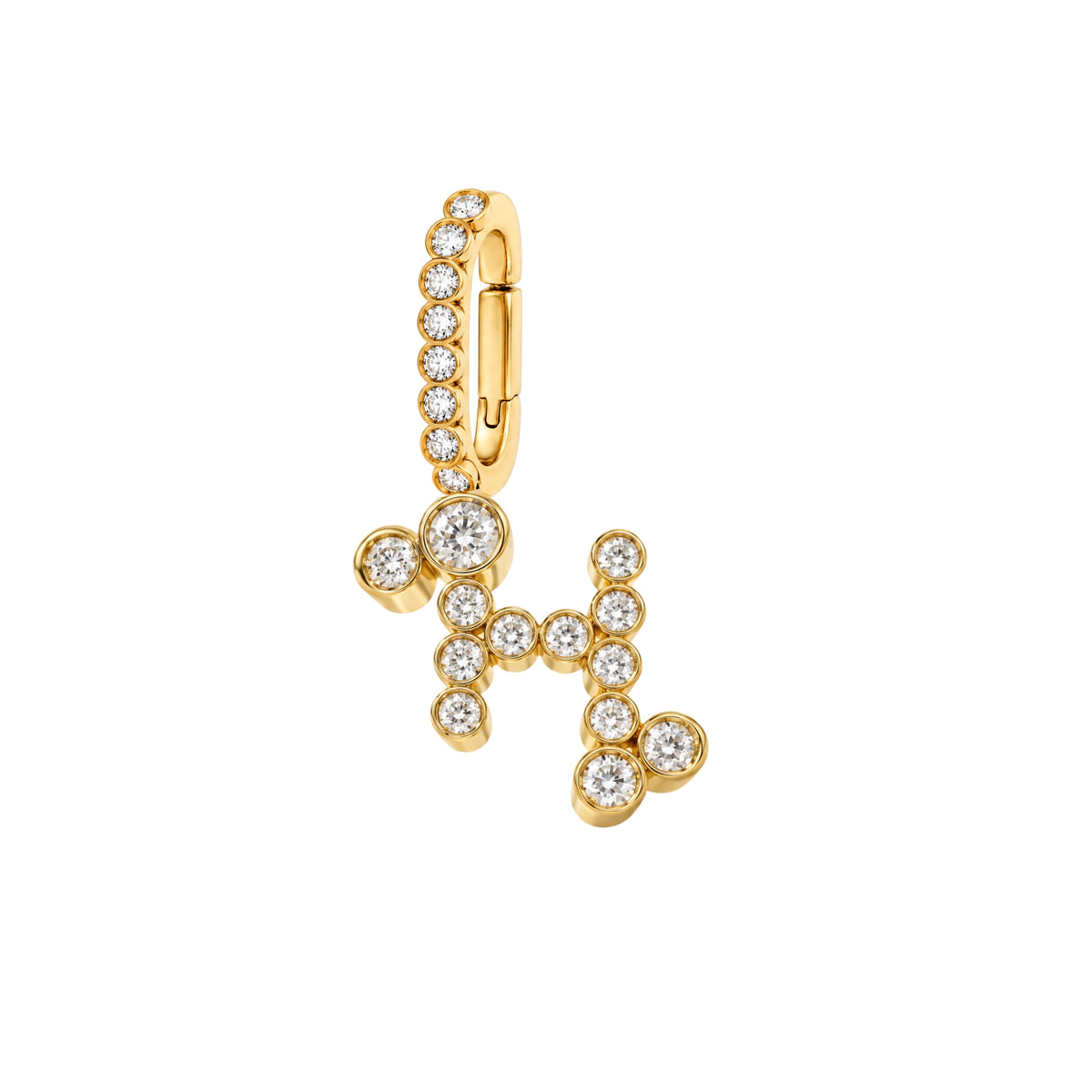 Signature Pavé Initial Pendant
