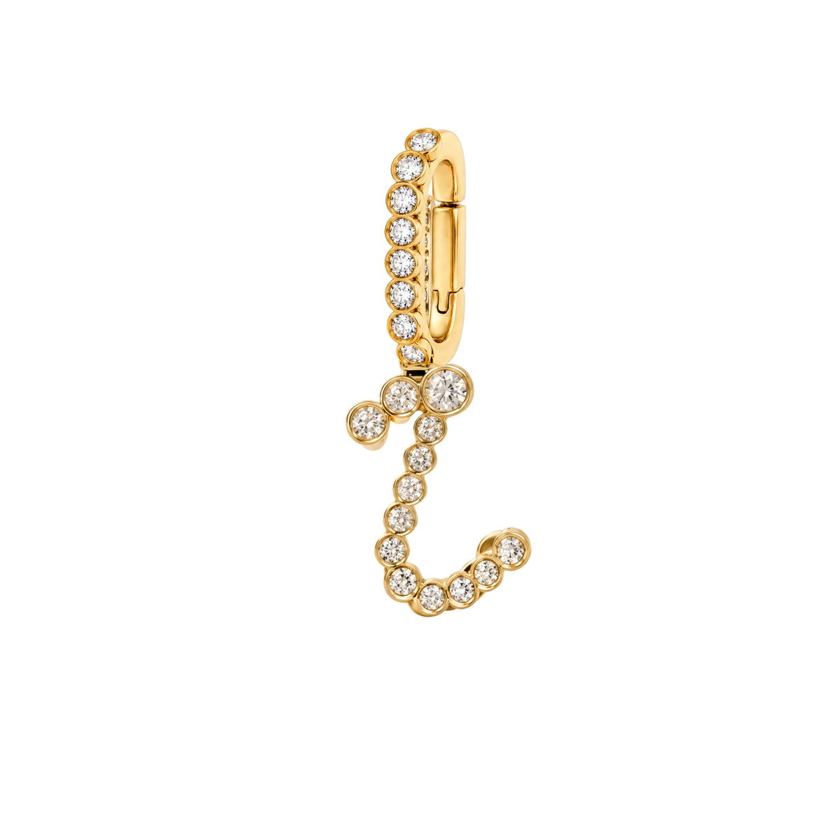 Signature Pavé Initial Pendant
