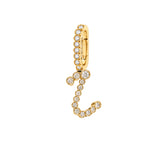 Signature Pavé Initial Pendant