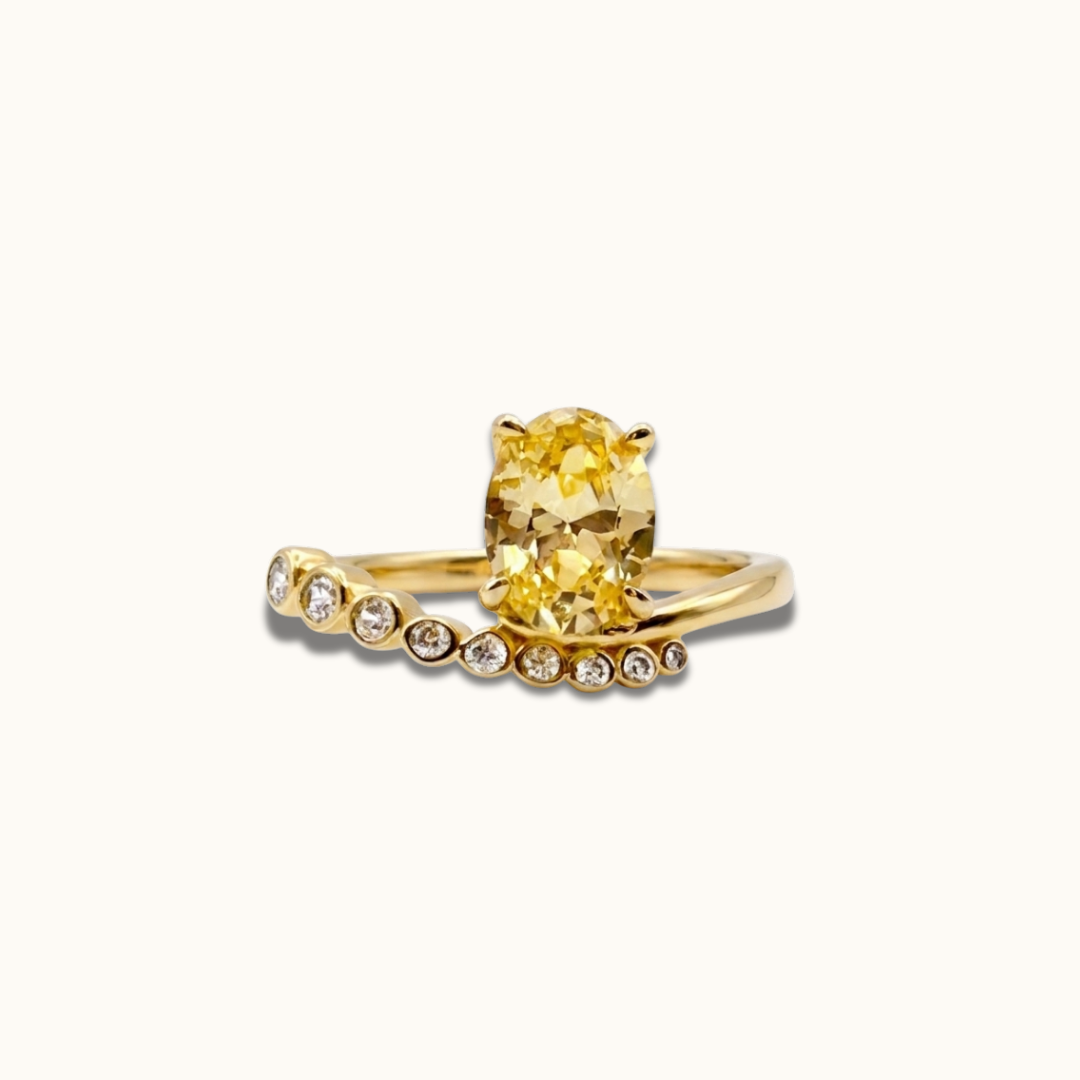 Luce Yellow Diamond Ring